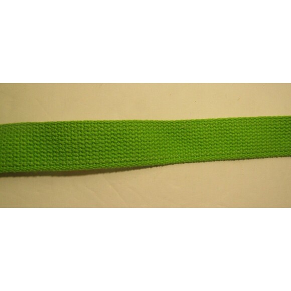 Ribbon Belt Vintage 80s Preppy Pink Green Hats Fabric Canvas D Ring Womens